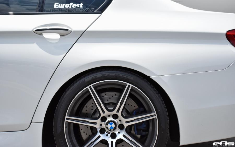 Детали экстерьера BMW M5 Alpine White by H&R and EAS 2017 года  (фото 2 из 20)